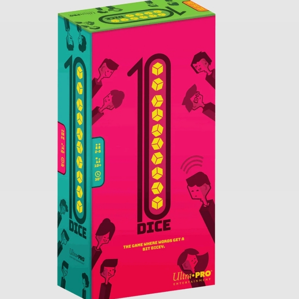 10 DICE "The Game Where Words Get A Bit Dicey" BRAND-NEW sealed ⭐️SHIPS FREE⭐️